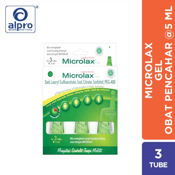 Microlax Gel Obat Pencahar 3Tube X 5Ml